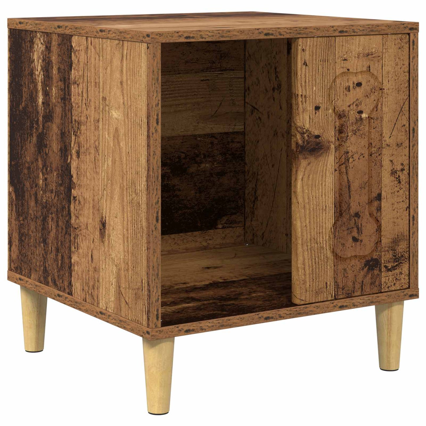 Hundehus Gammelt træ 44 x 42 x 49 cm Konstrueret træ