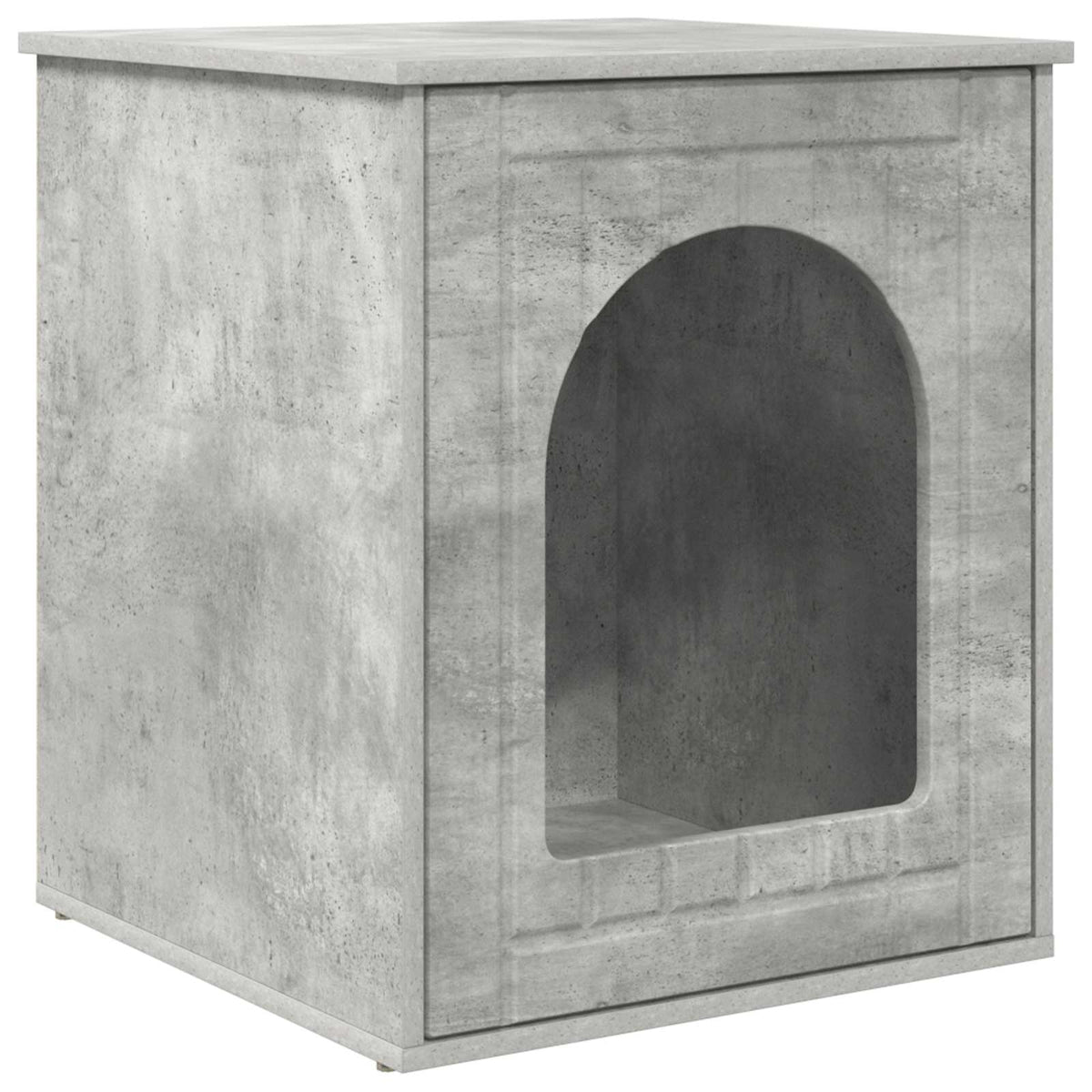 Kat Hus Beton 53 x 52 x 62 cm Konstrueret træ