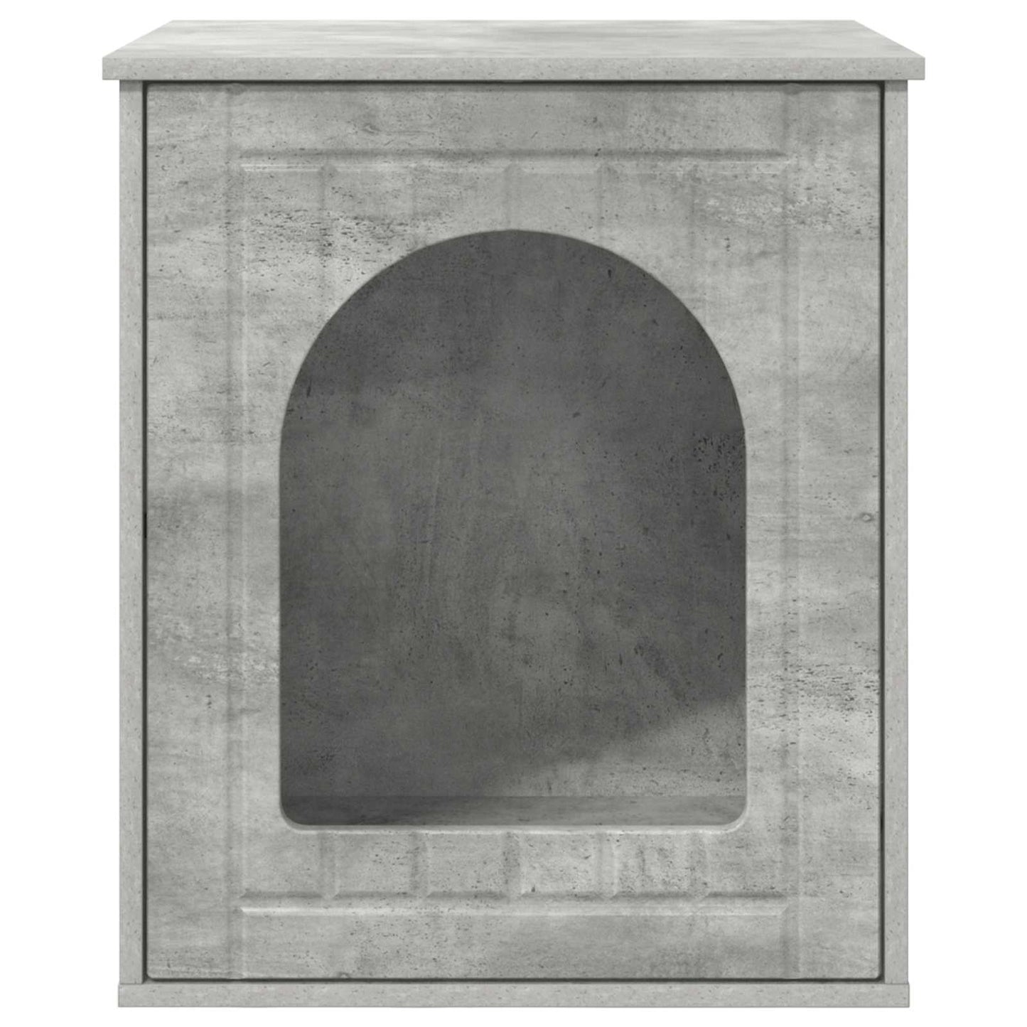 Kat Hus Beton 53 x 52 x 62 cm Konstrueret træ