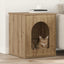 Kat Hus Artisan eg 53 x 52 x 62 cm Konstrueret træ