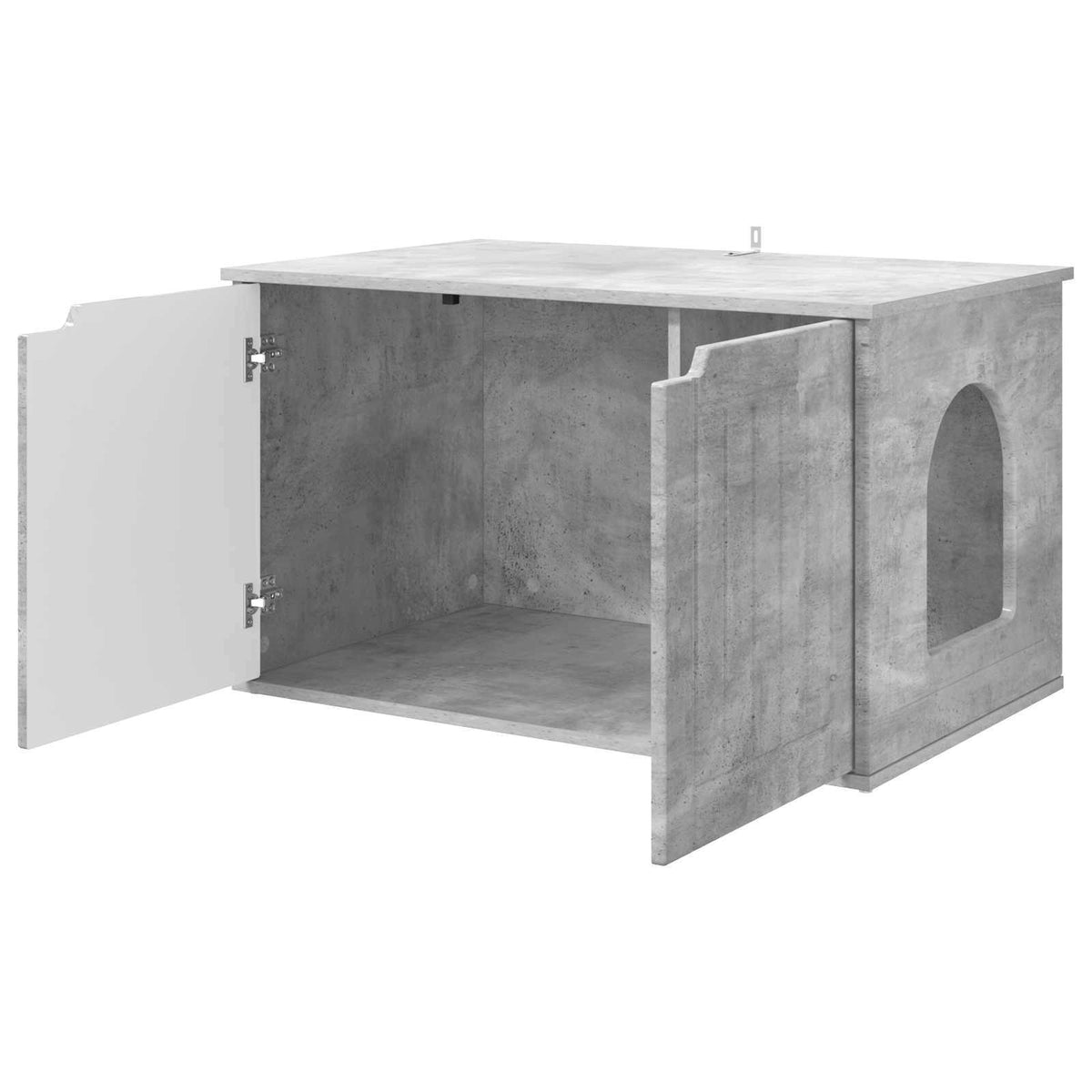Kat Hus Beton 85 x 55 x 50,5 cm Konstrueret træ