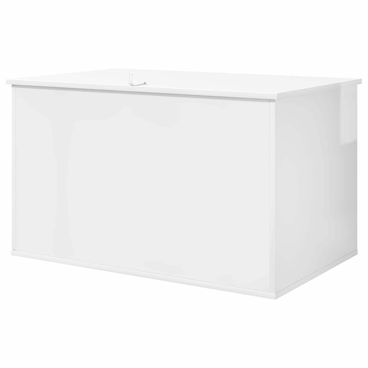 Kat Hus Gloss Hvid 85 x 55 x 50,5 cm Konstrueret træ
