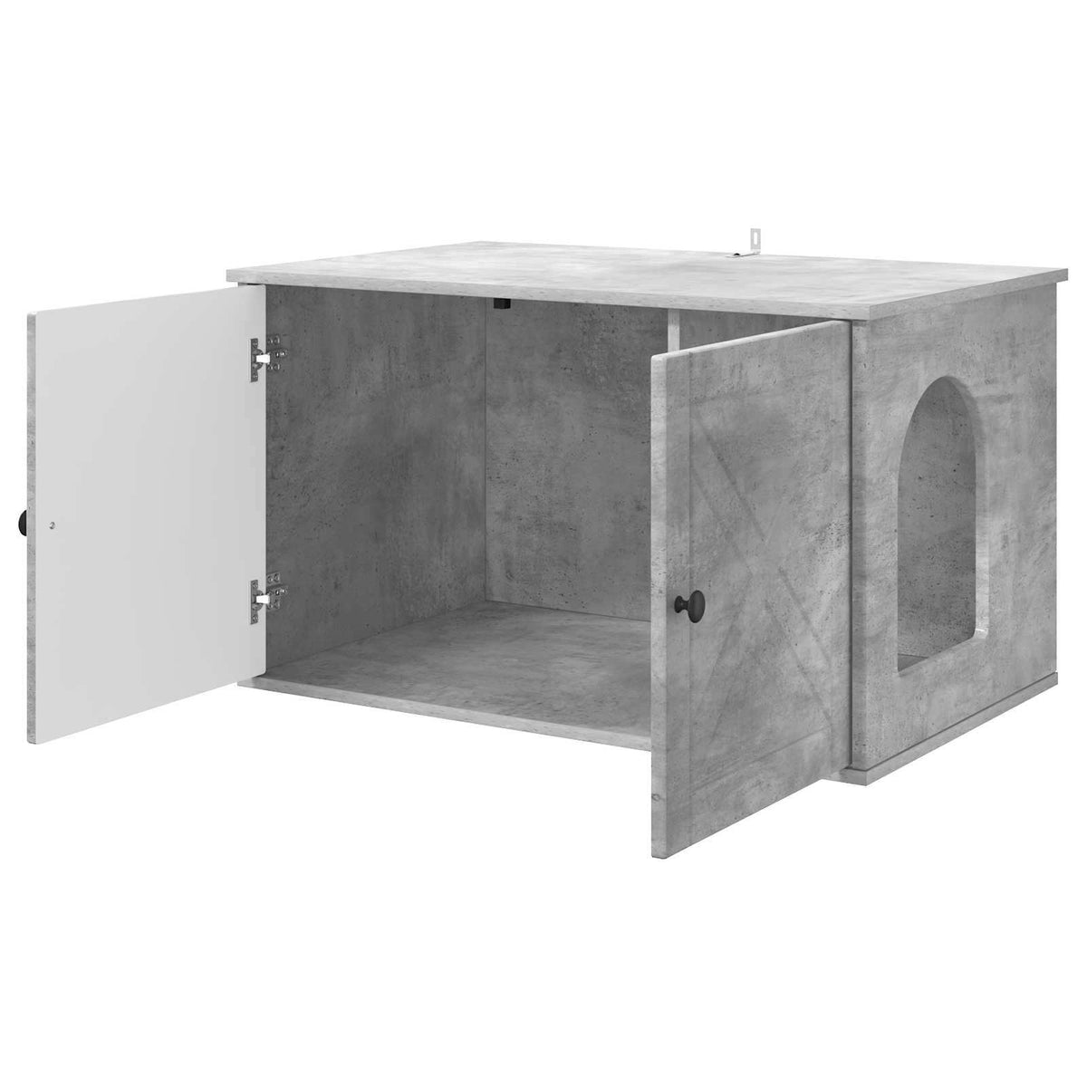 Kat Hus Beton 85 x 55 x 50,5 cm Konstrueret træ