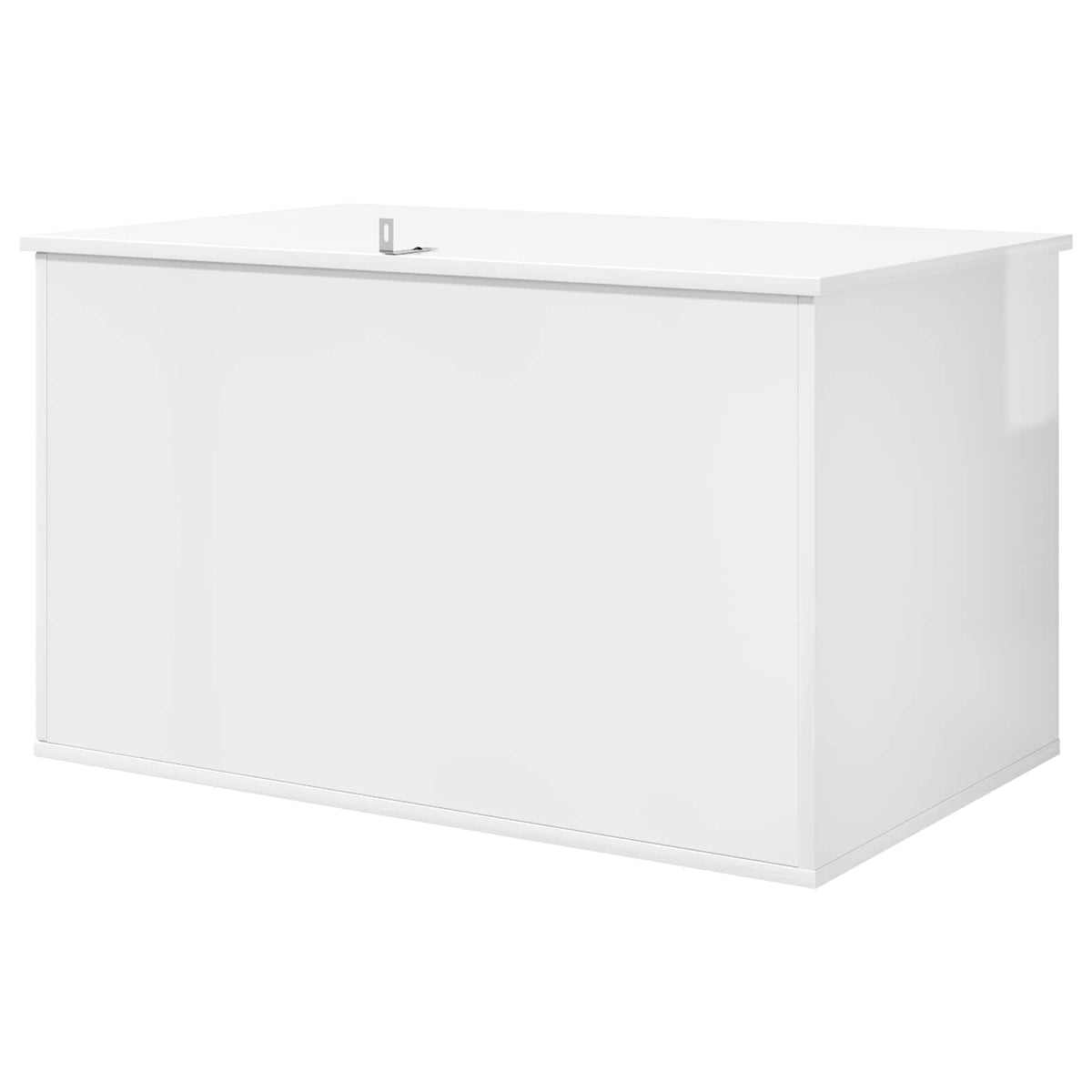 Kat Hus Gloss Hvid 85 x 55 x 50,5 cm Konstrueret træ