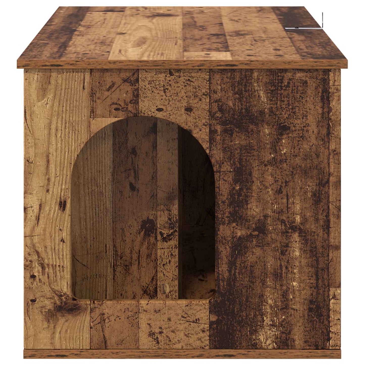 Kat Hus Gammelt træ 85 x 55 x 50,5 cm Konstrueret træ