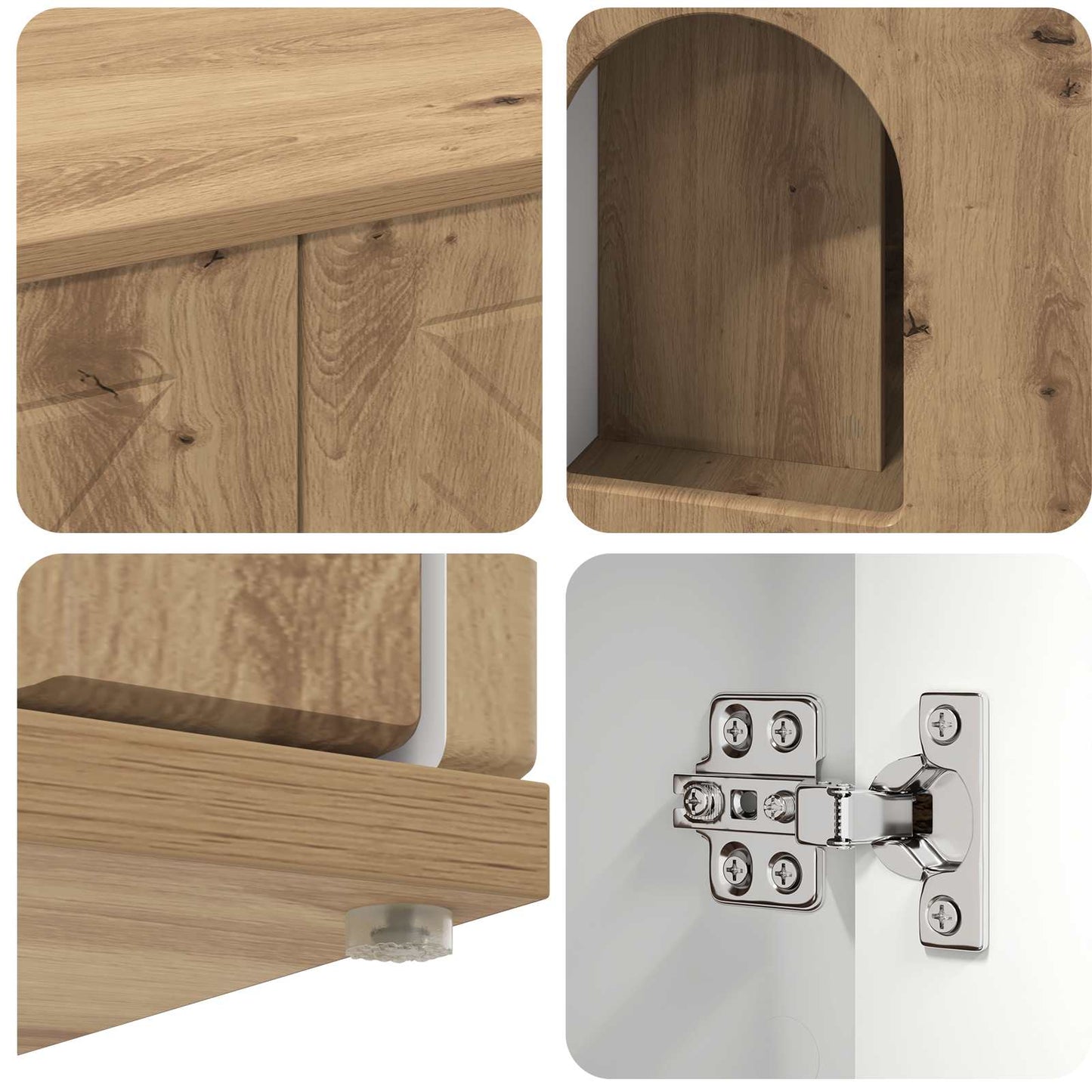 Kat Hus Artisan-eg 85 x 55 x 50,5 cm Konstrueret træ