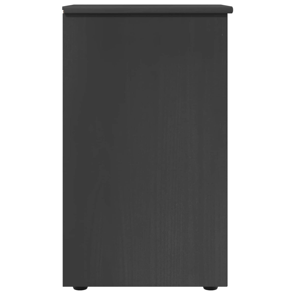 Kabinet 34 x 39 x 61,5 cm Massivt fyrretræ Grå
