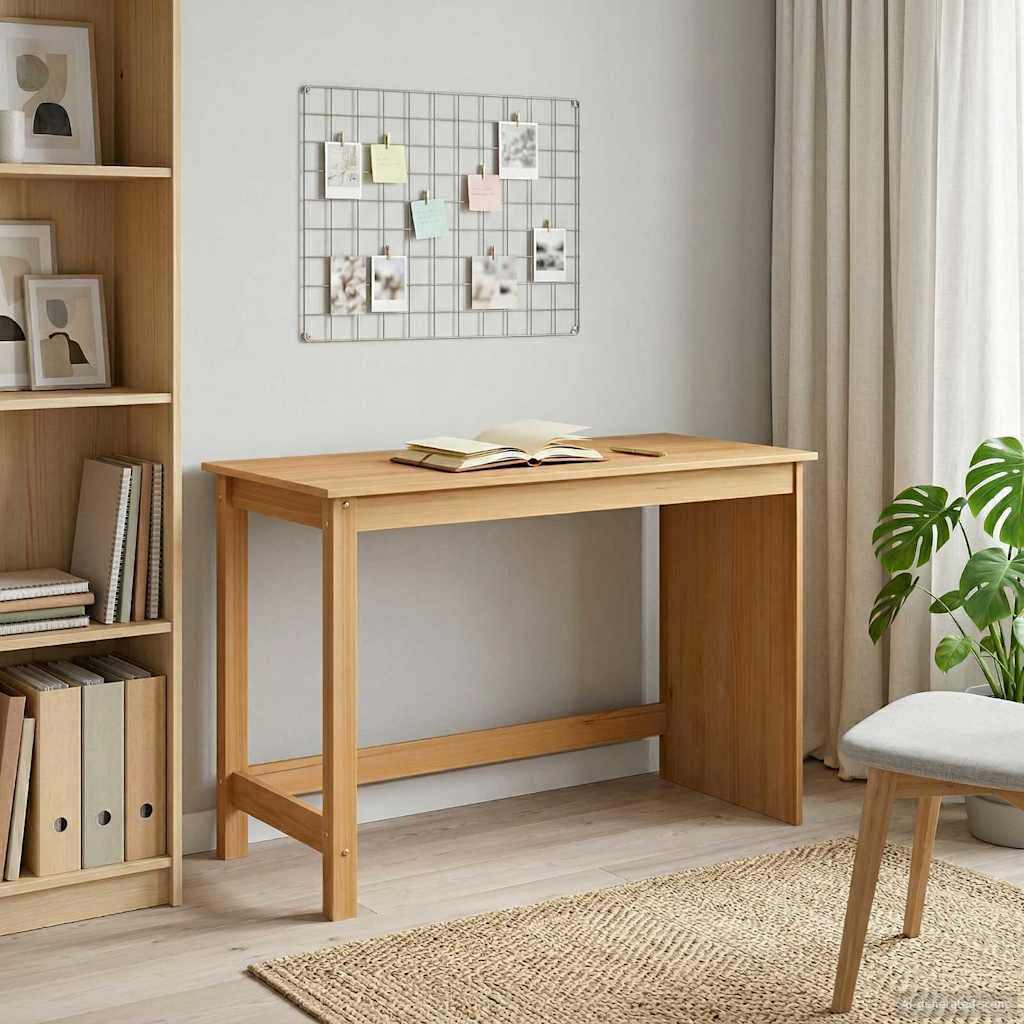 Bord Honningbrun 112 x 50 x 75 cm Massivt fyrretræ