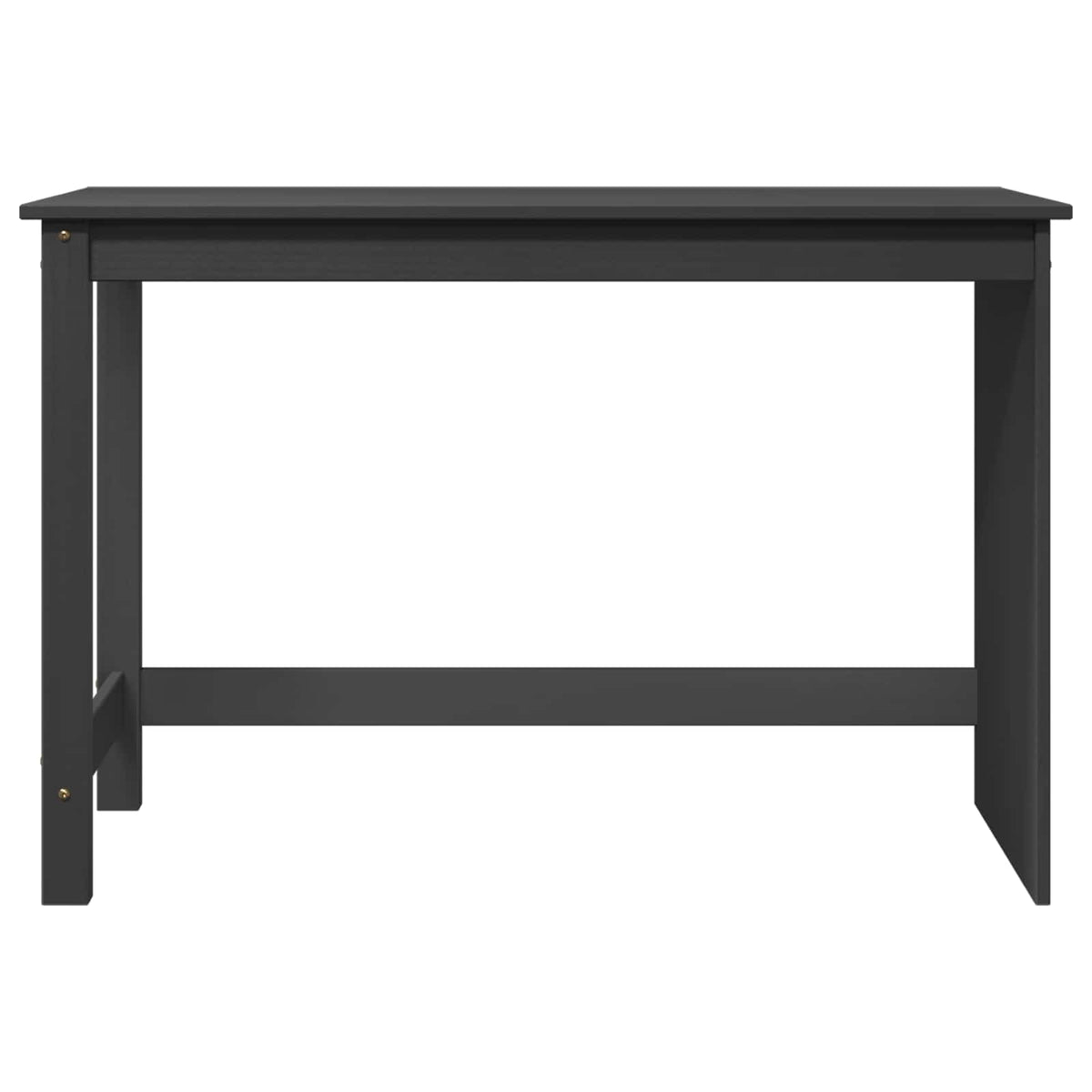 Bord Grå 112 x 50 x 75 cm Massivt fyrretræ