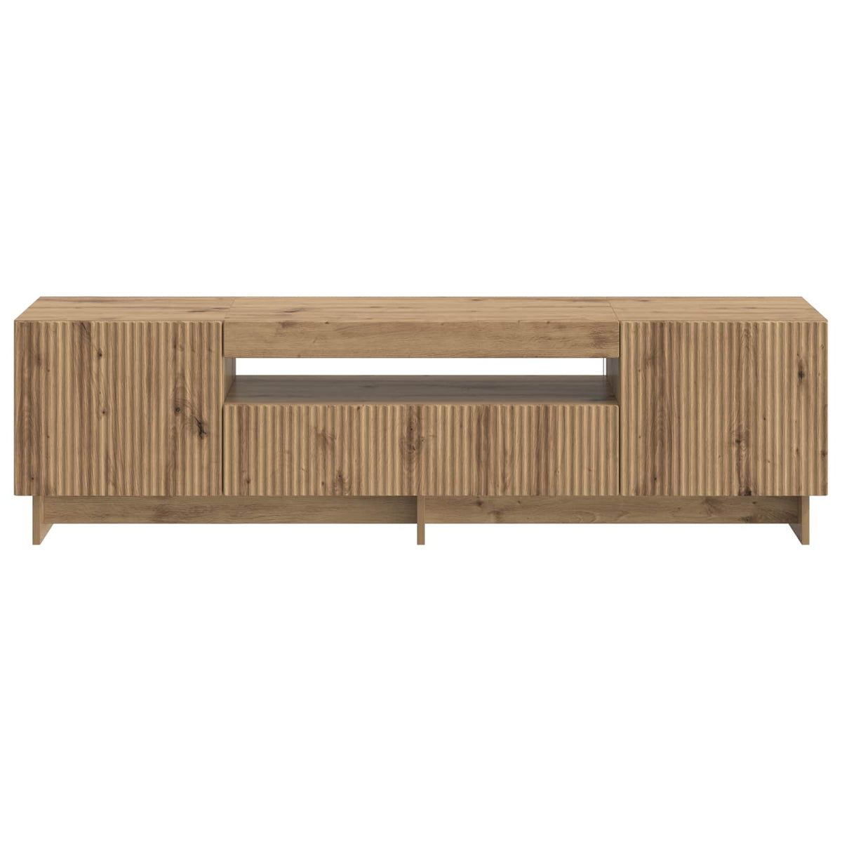 LED TV-skab Artisan-eg Konstrueret træ