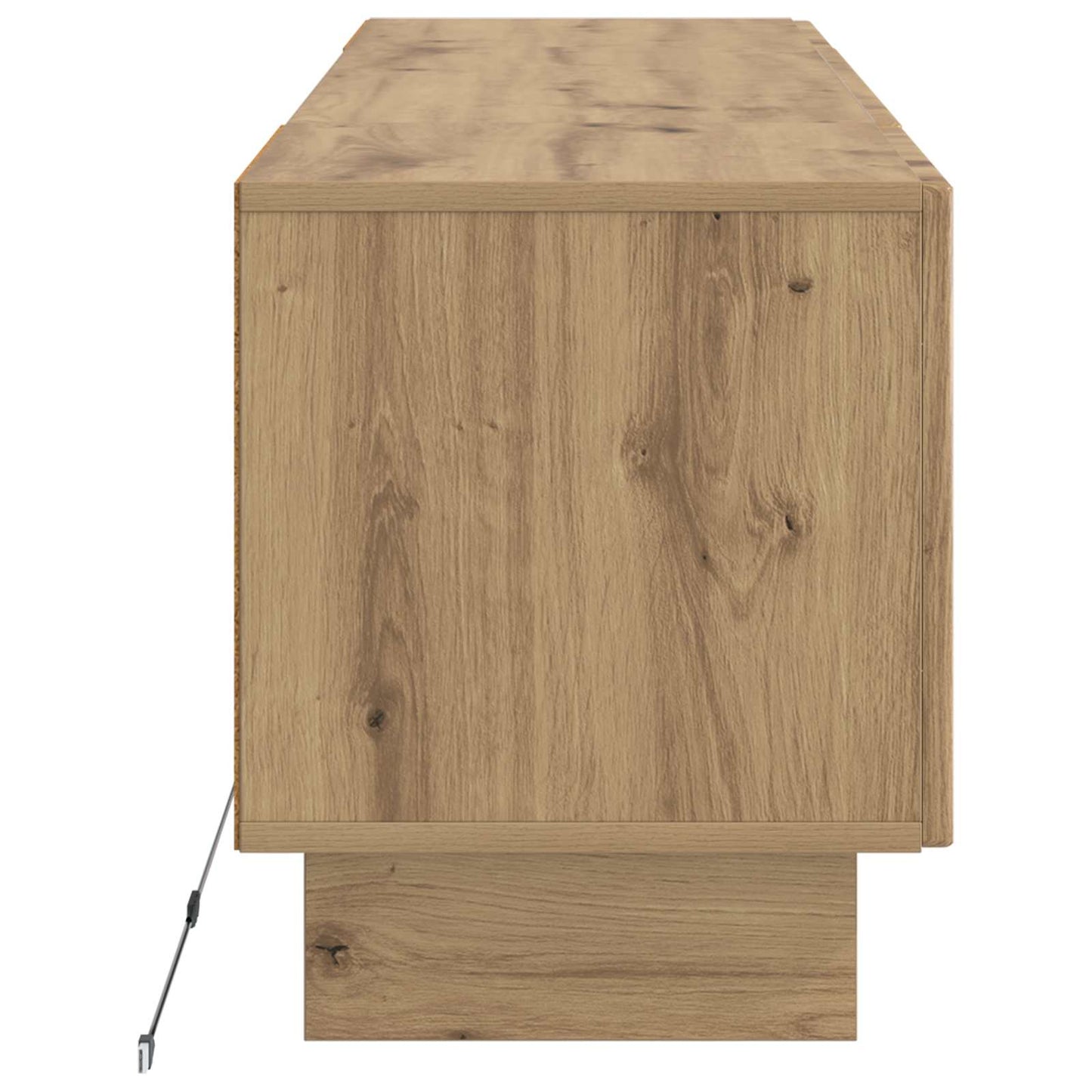 LED TV-skab Artisan-eg Konstrueret træ