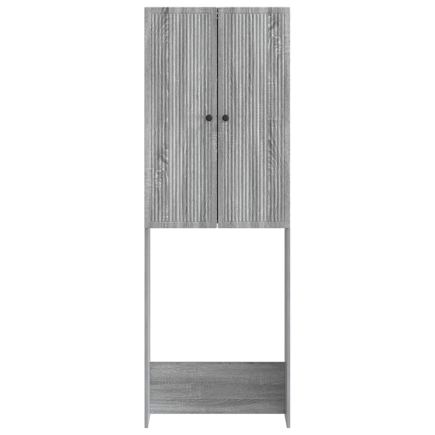 Toilet Skab EDE Grå Sonoma 66 x 25,5 x 190 cm Konstrueret træ