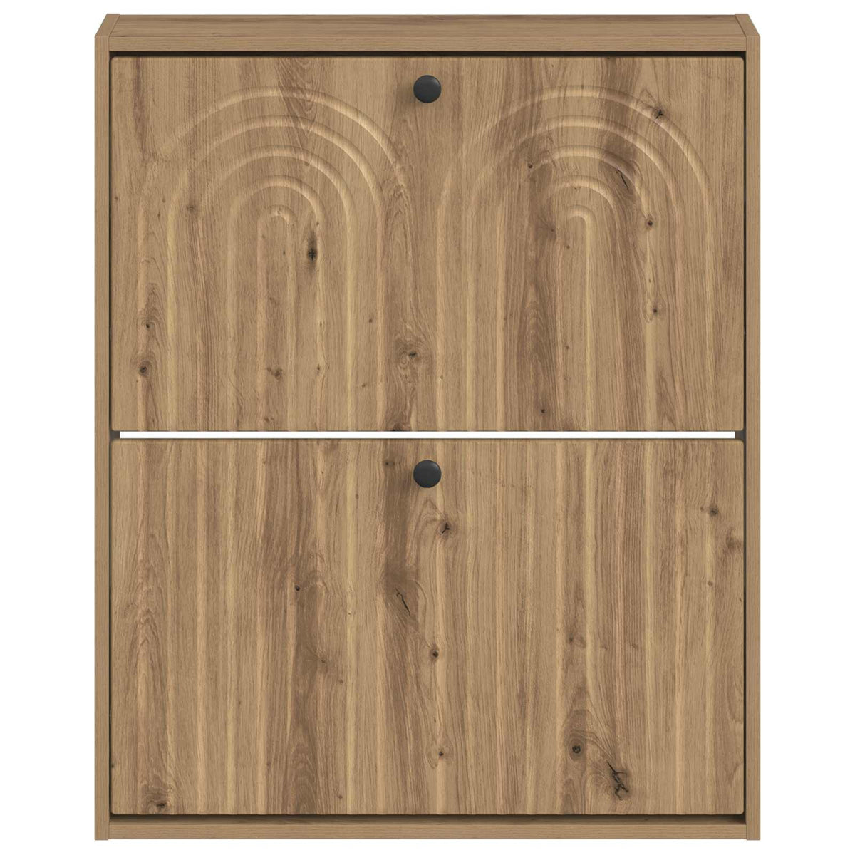 Vægmonteret Skoskab ALKMAAR 71 x 17 x 86 cm Konstrueret træ