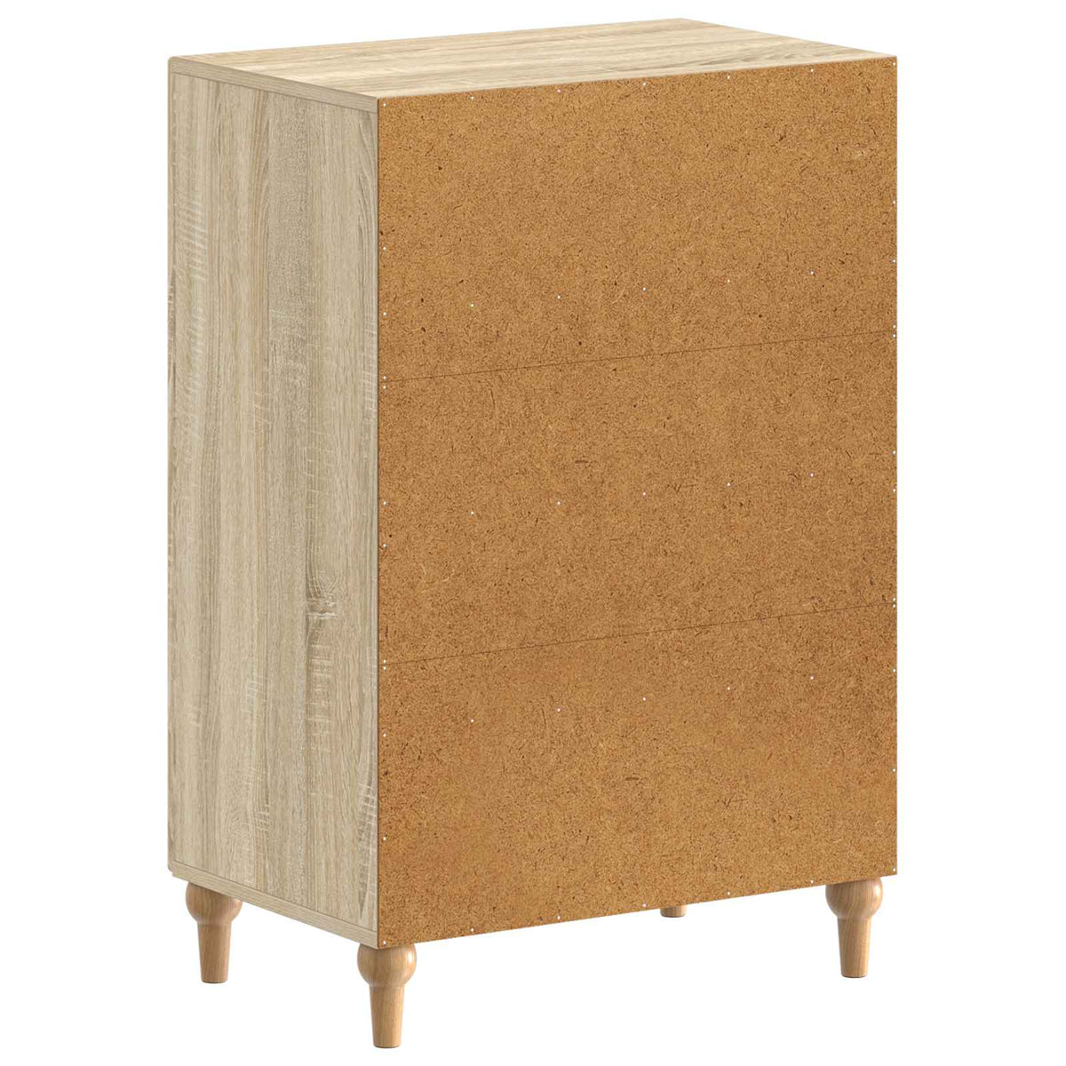 Sko skab ALKMAAR 59,5 x 39,5 x 90 cm Konstrueret træ Sonoma-eg