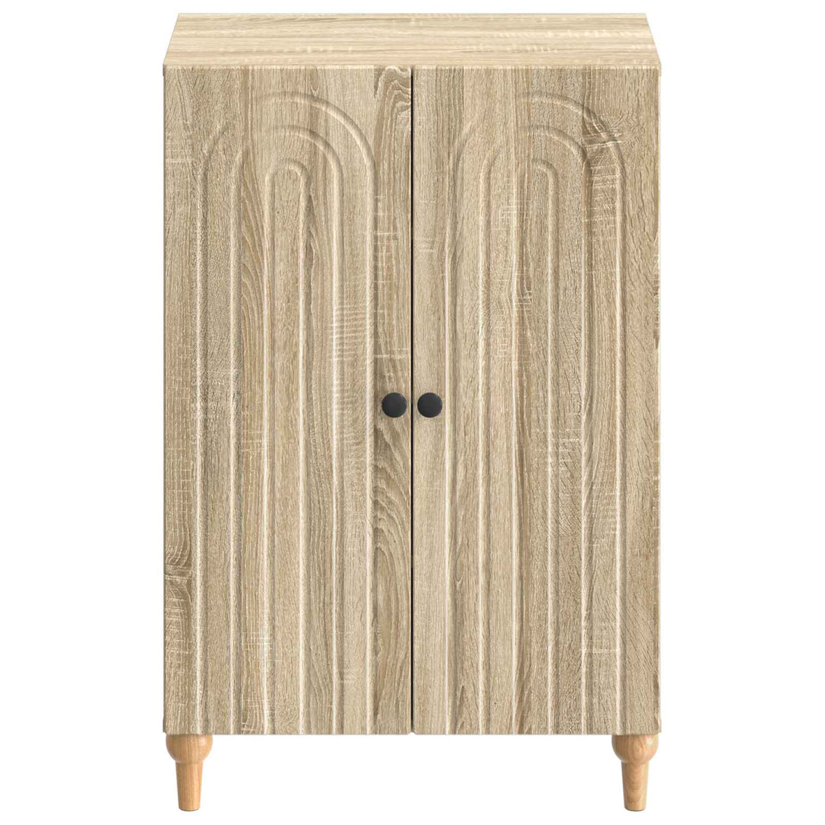 Sko skab ALKMAAR 59,5 x 39,5 x 90 cm Konstrueret træ Sonoma-eg