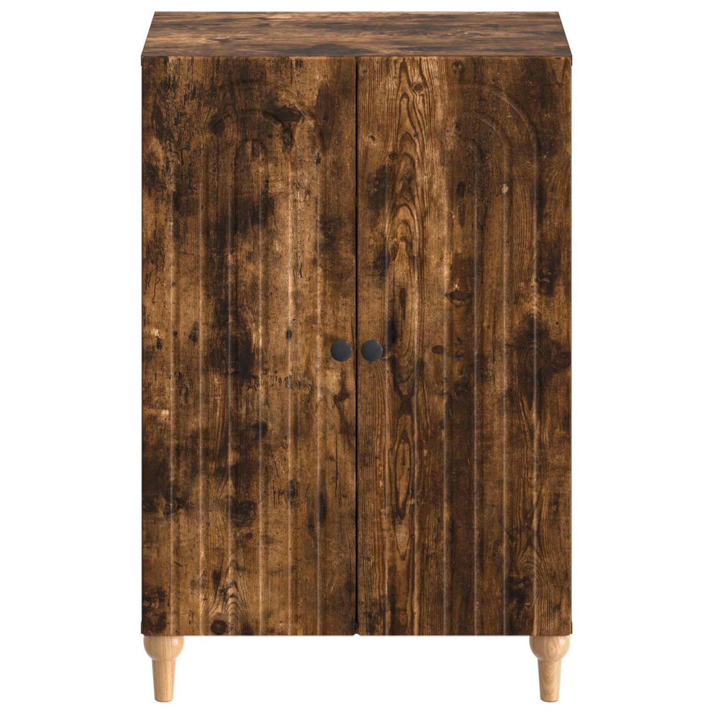Sko skab ALKMAAR 59,5 x 39,5 x 90 cm Konstrueret træ Røget eg