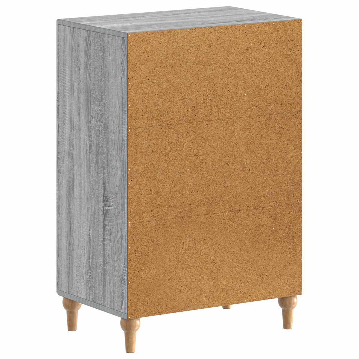 Sko skab ALKMAAR 59,5 x 39,5 x 90 cm Konstrueret træ Grå Sonoma