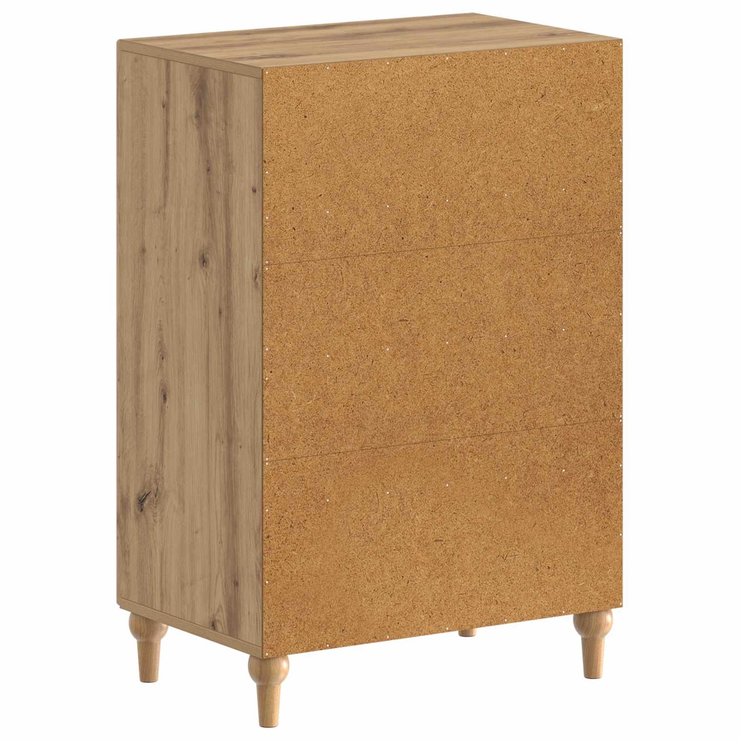 Sko skab ALKMAAR 59,5 x 39,5 x 90 cm Konstrueret træ Artisan-eg