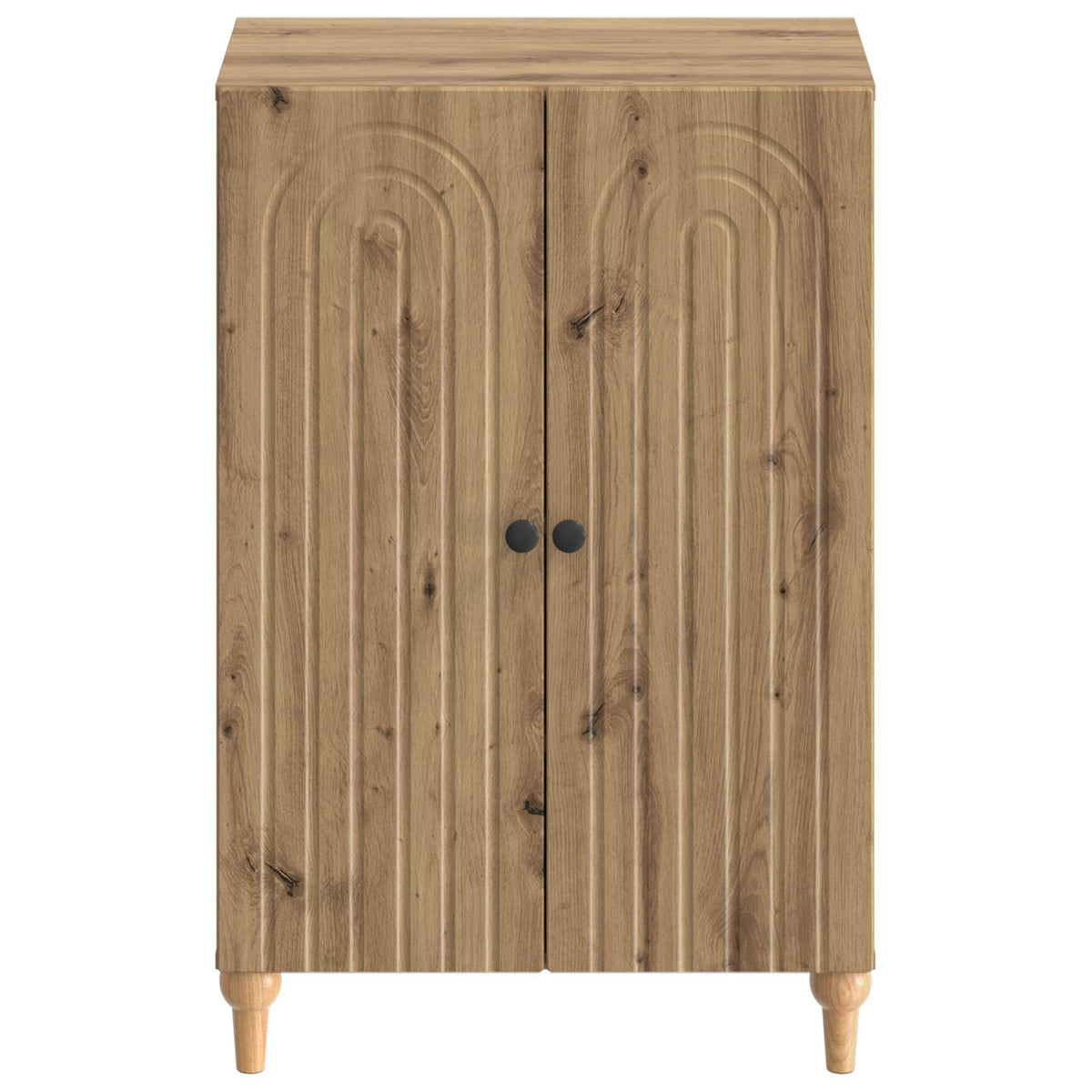 Sko skab ALKMAAR 59,5 x 39,5 x 90 cm Konstrueret træ Artisan-eg