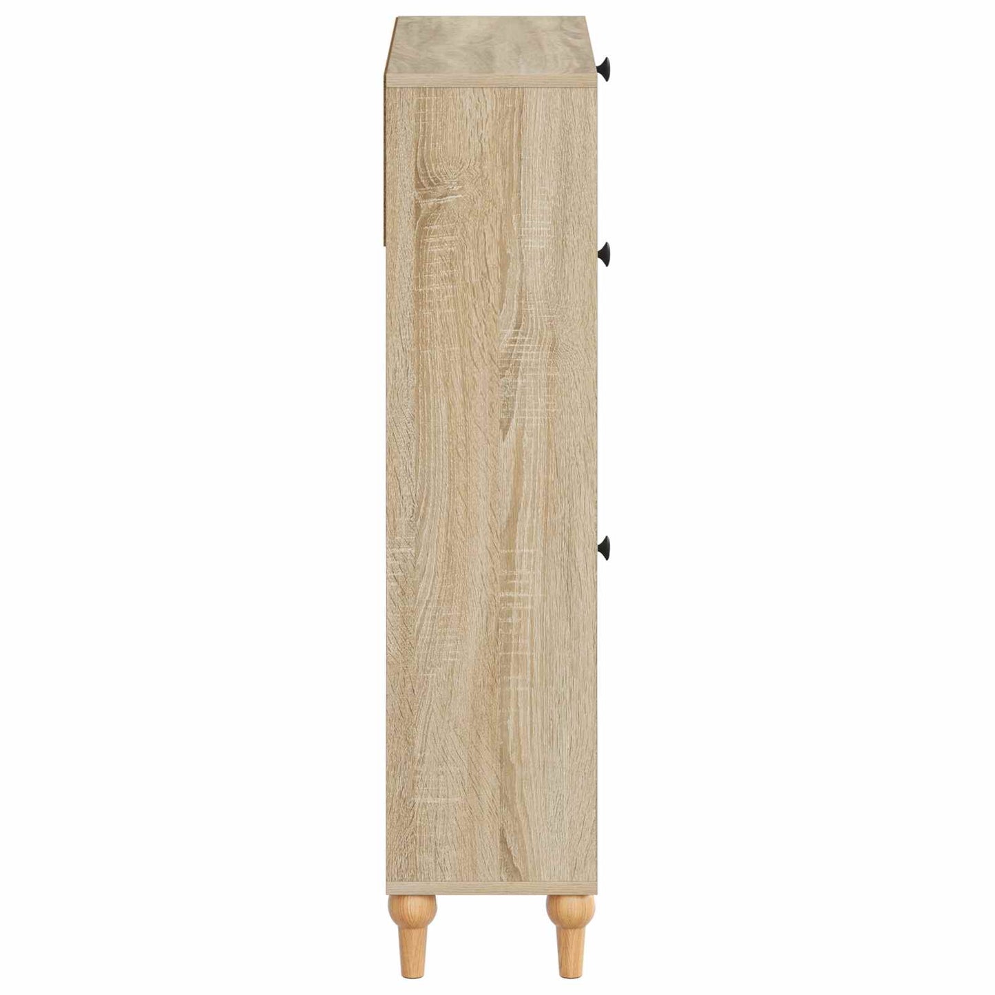 Sko skab ALKMAAR 78 x 24 x 103 cm Konstrueret træ Sonoma-eg