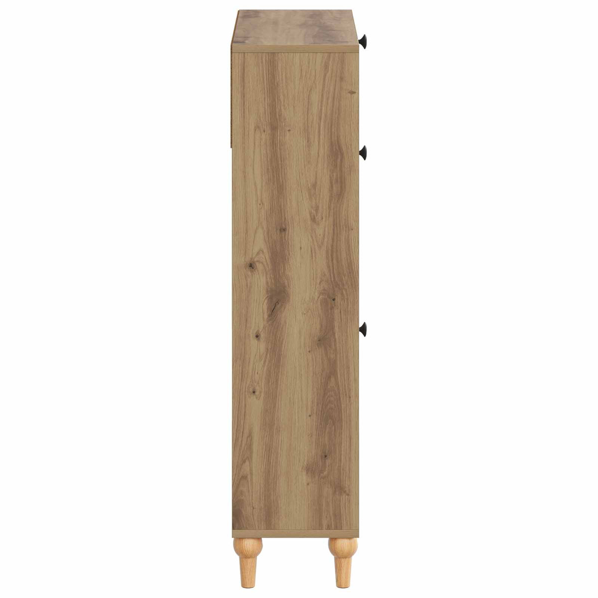 Sko skab ALKMAAR 78 x 24 x 103 cm Konstrueret træ Artisan-eg