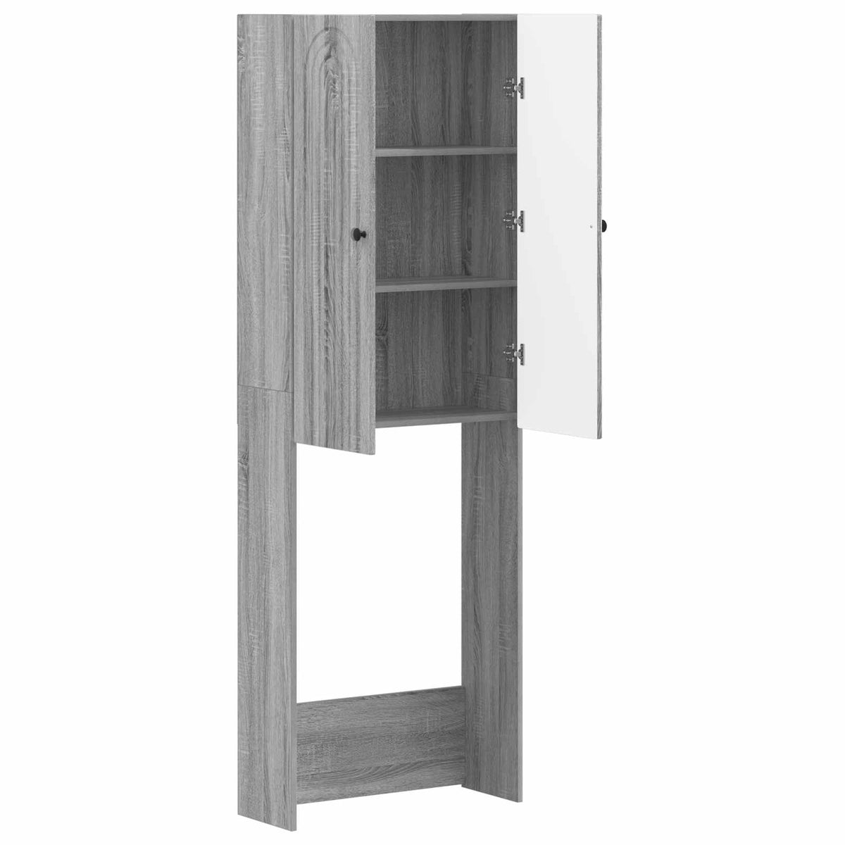 Toilet Skab ALKMAAR Grå Sonoma 66 x 25,5 x 190 cm
