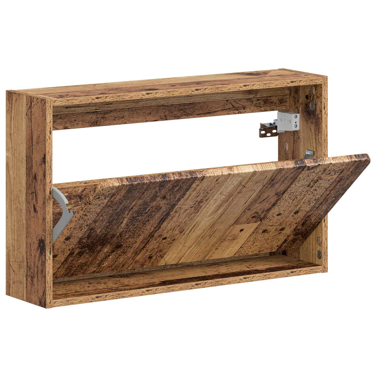 Vægmonteret Skoskab ZWOLLE 71 x 17 x 43 cm Konstrueret træ