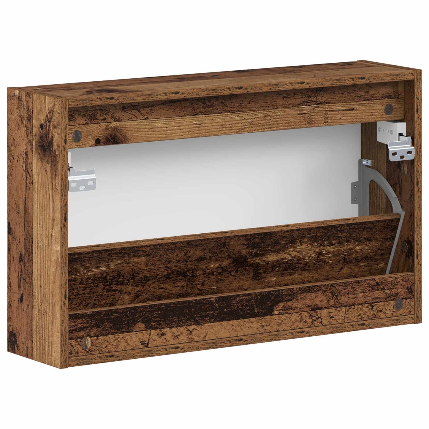 Vægmonteret Skoskab ZWOLLE 71 x 17 x 43 cm Konstrueret træ