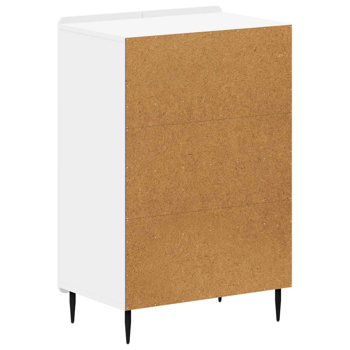 Sko skab ZWOLLE 59,5 x 39,5 x 91,5 cm Konstrueret træ Hvid