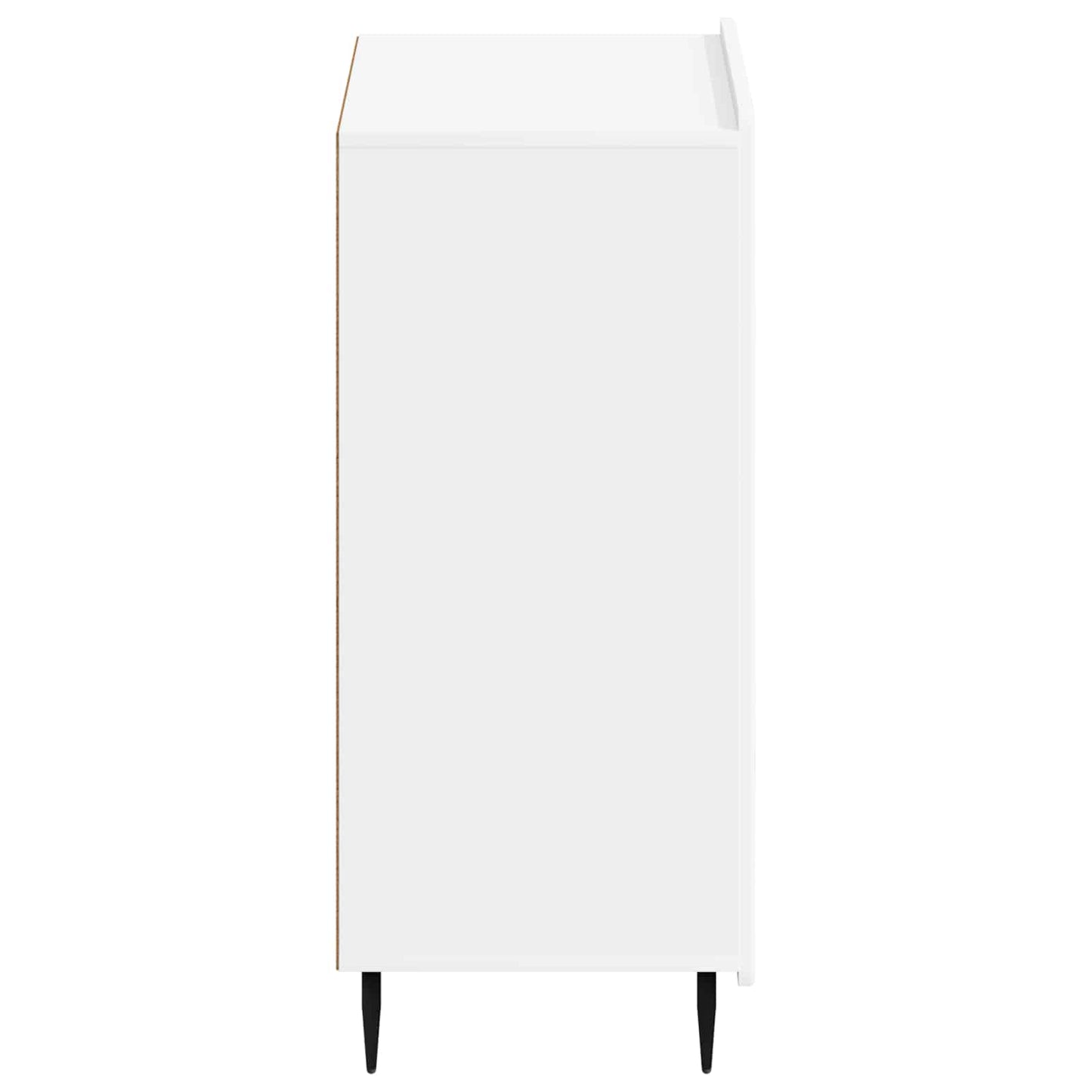Sko skab ZWOLLE 59,5 x 39,5 x 91,5 cm Konstrueret træ Hvid