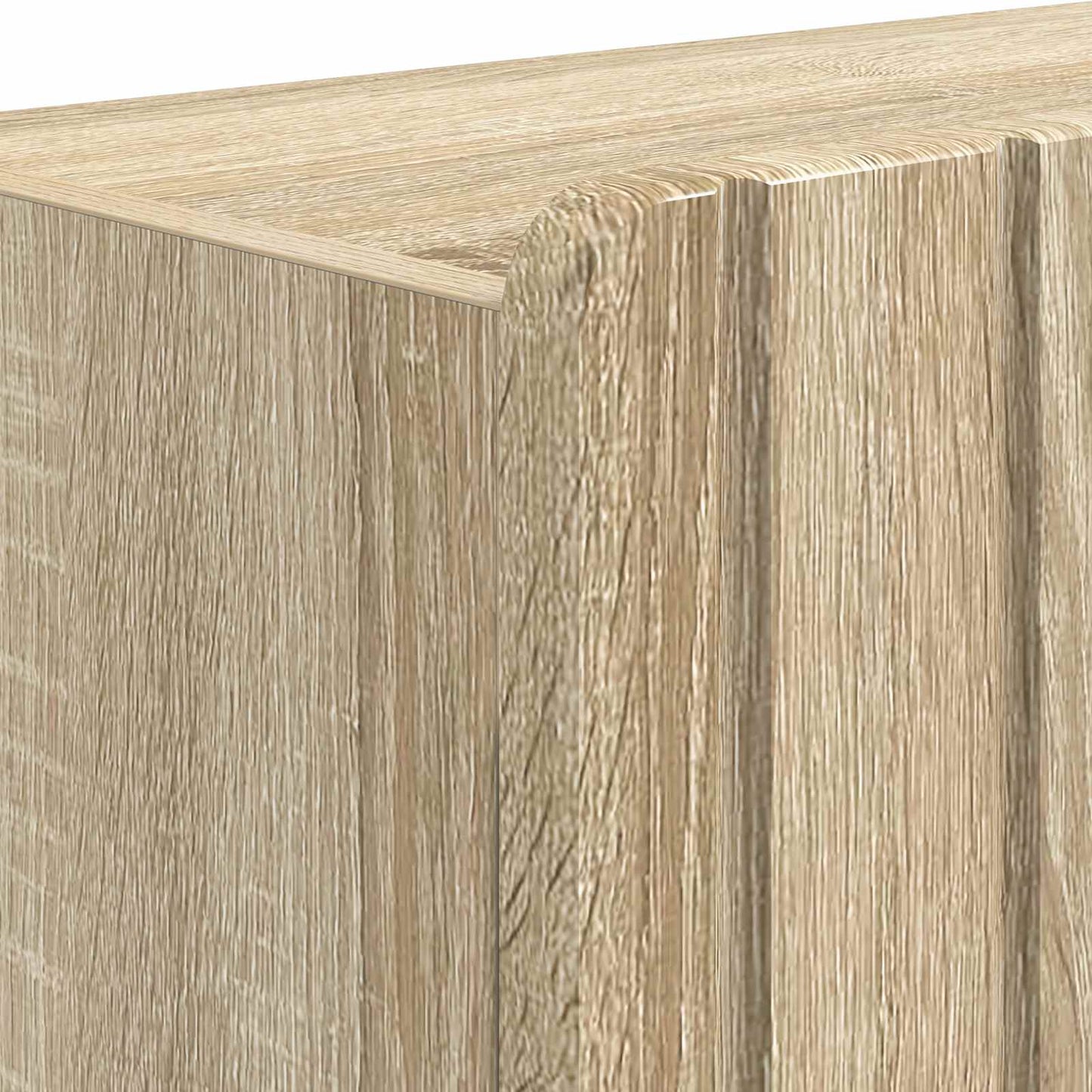 Sko skab ZWOLLE 59,5 x 39,5 x 91,5 cm Konstrueret træ Sonoma-eg