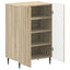 Sko skab ZWOLLE 59,5 x 39,5 x 91,5 cm Konstrueret træ Sonoma-eg