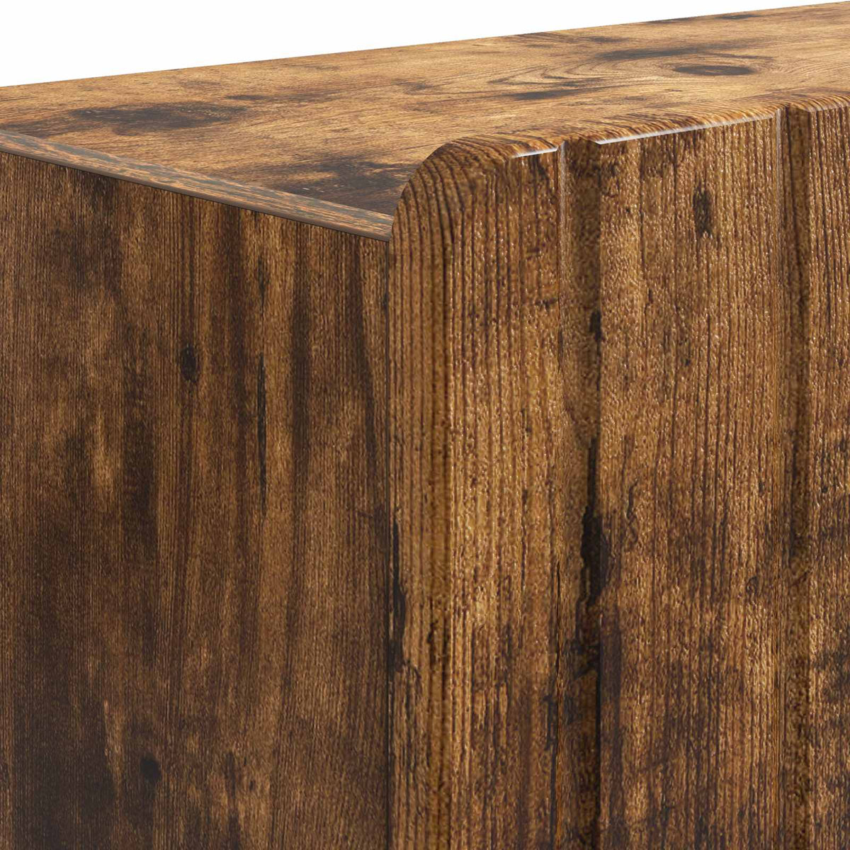 Sko skab ZWOLLE 59,5 x 39,5 x 91,5 cm Konstrueret træ Røget eg
