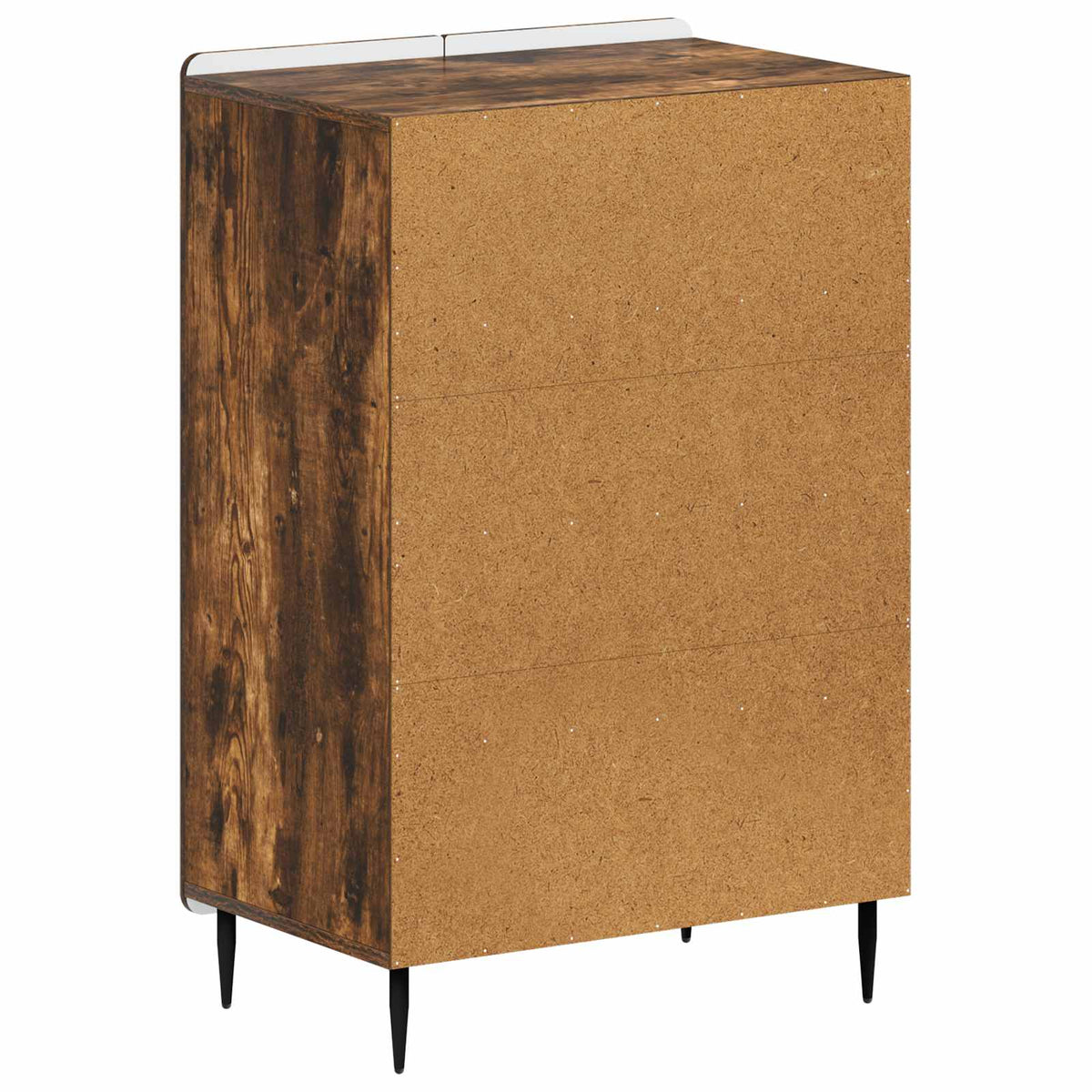 Sko skab ZWOLLE 59,5 x 39,5 x 91,5 cm Konstrueret træ Røget eg