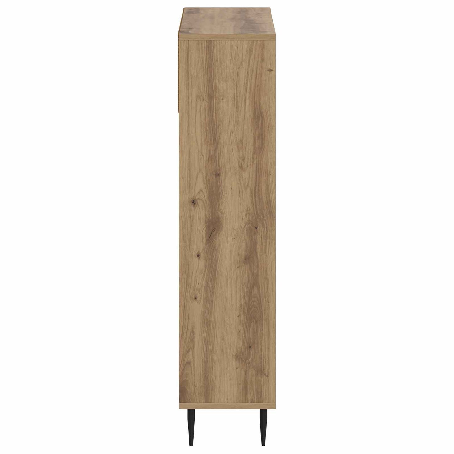Sko skab ZWOLLE 78 x 24 x 103 cm Konstrueret træ Artisan-eg