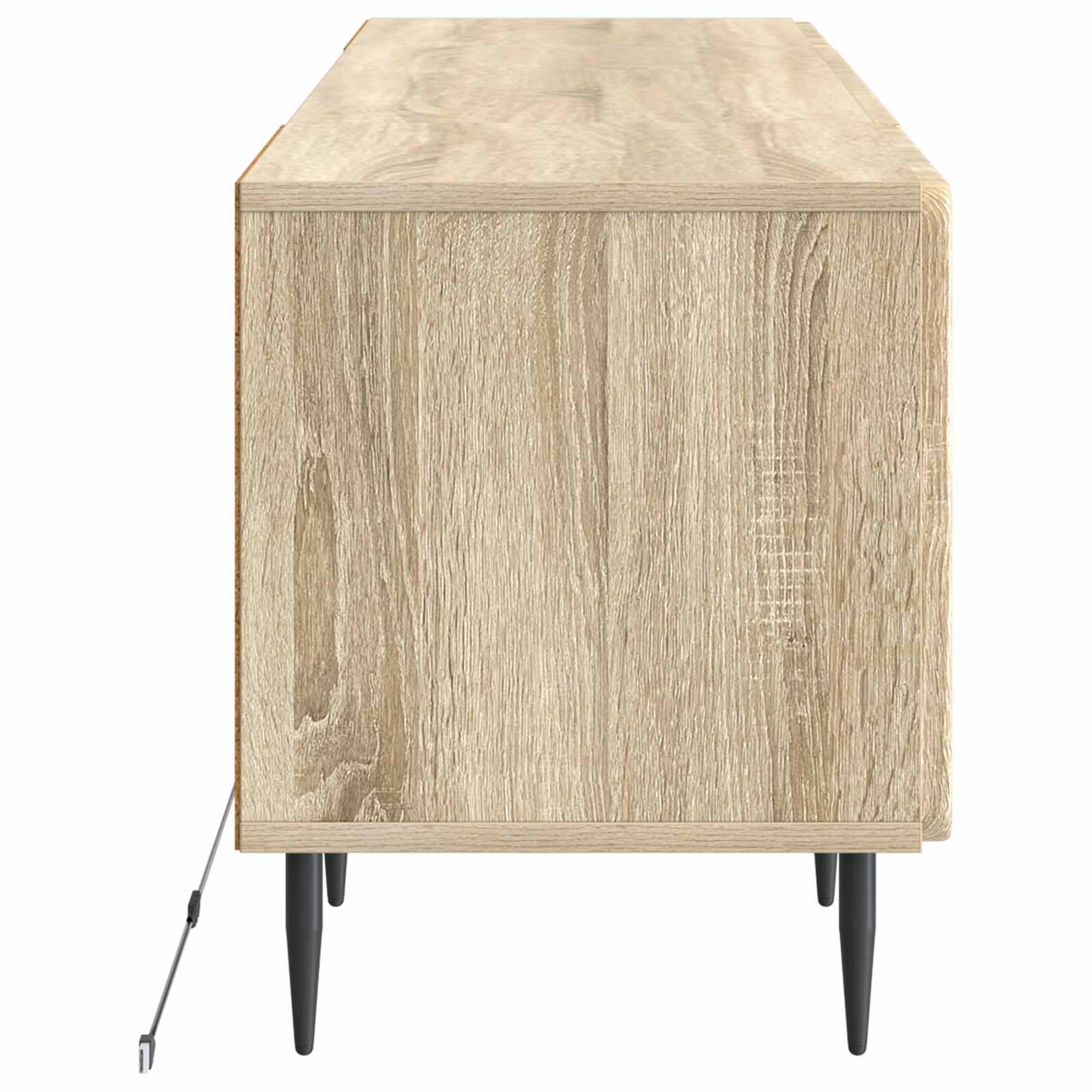 LED TV-skab Sonoma-eg Konstrueret træ