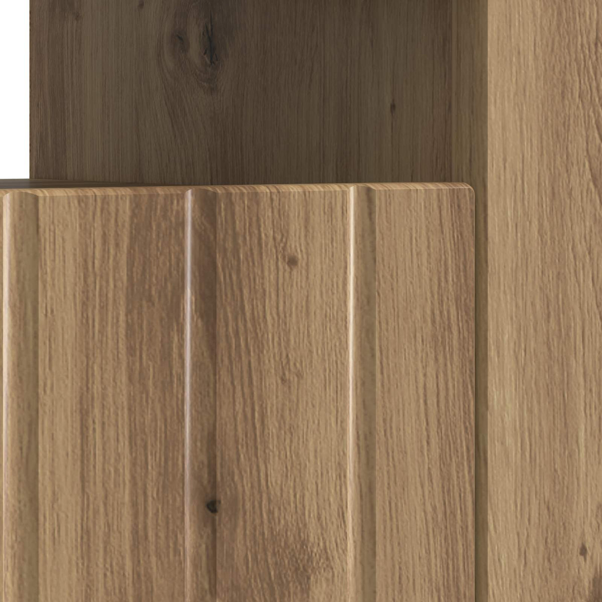 LED TV-skab Artisan-eg Konstrueret træ