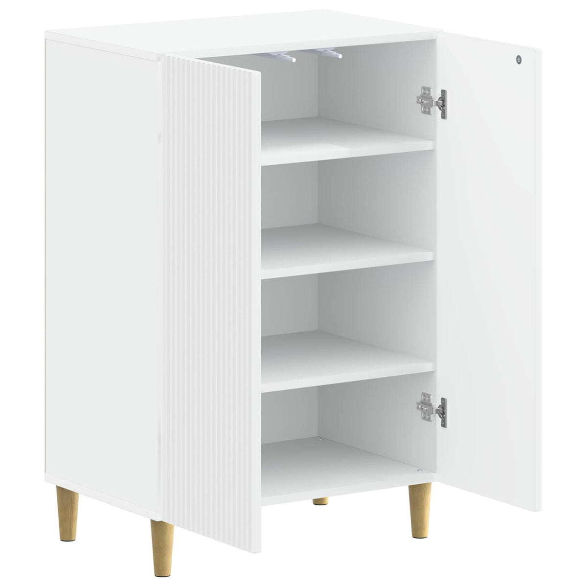 Sko skab ARNHEM 59,5 x 39,5 x 90 cm Konstrueret træ Hvid