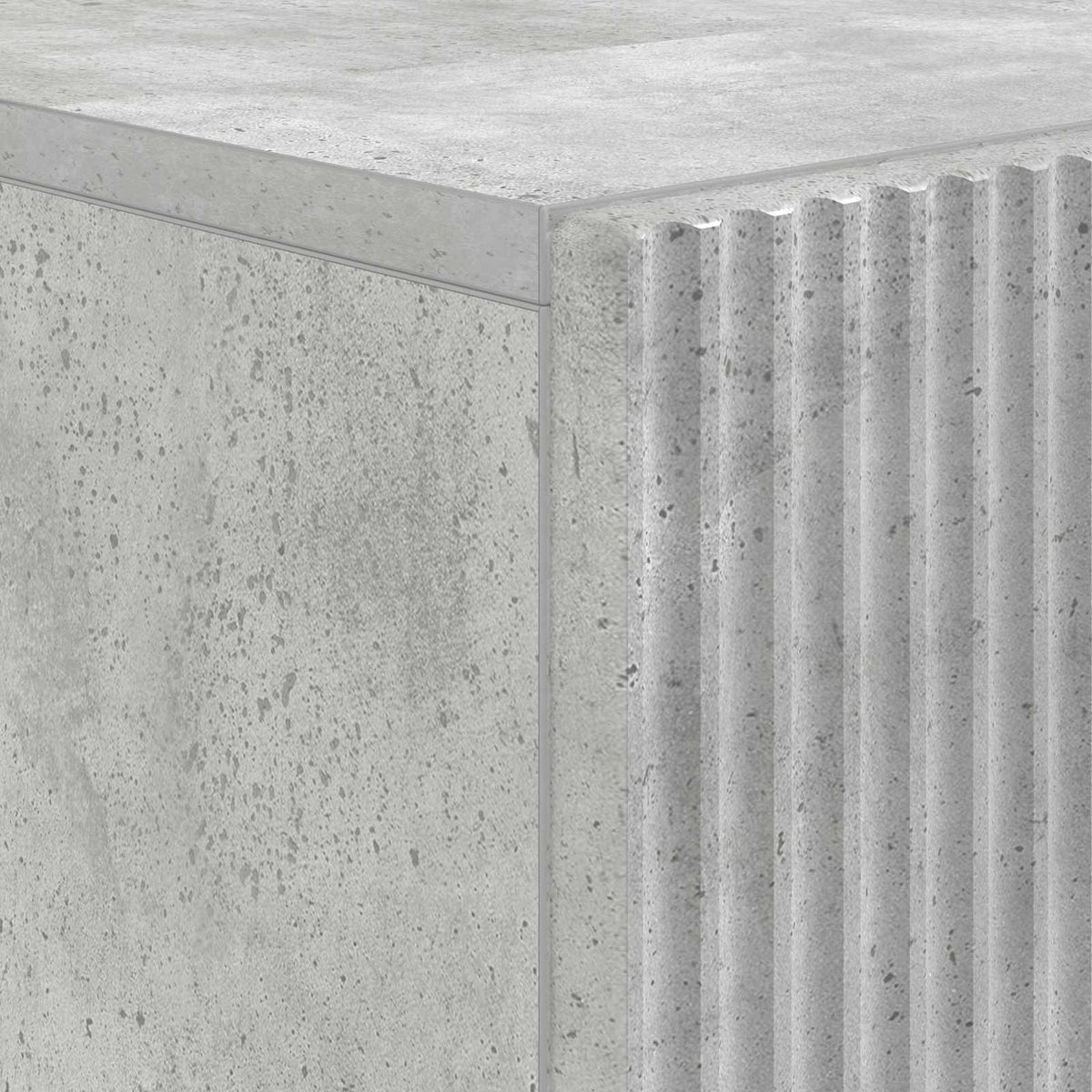 Sko skab ARNHEM 59,5 x 39,5 x 90 cm Konstrueret træ Betongrå