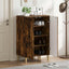 Sko skab ARNHEM 59,5 x 39,5 x 90 cm Konstrueret træ Røget eg