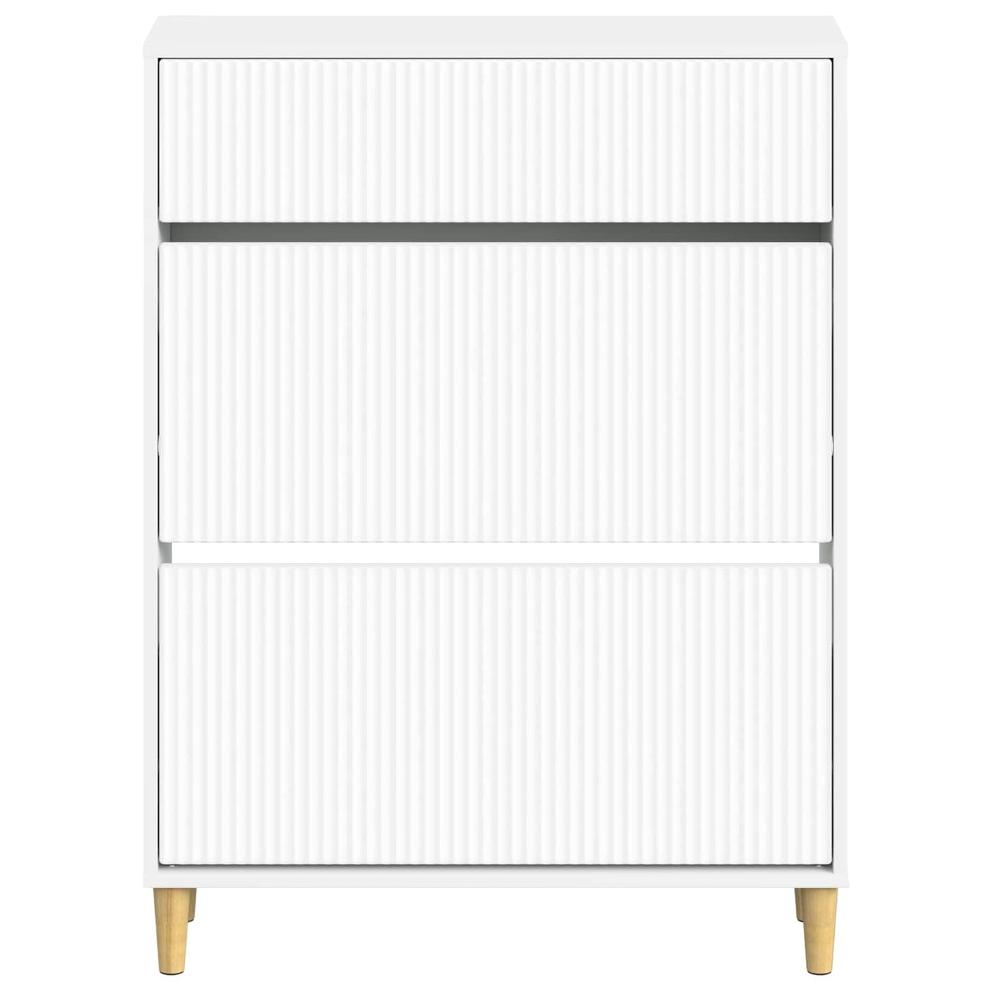 Sko skab ARNHEM 78 x 24 x 103 cm Konstrueret træ Hvid