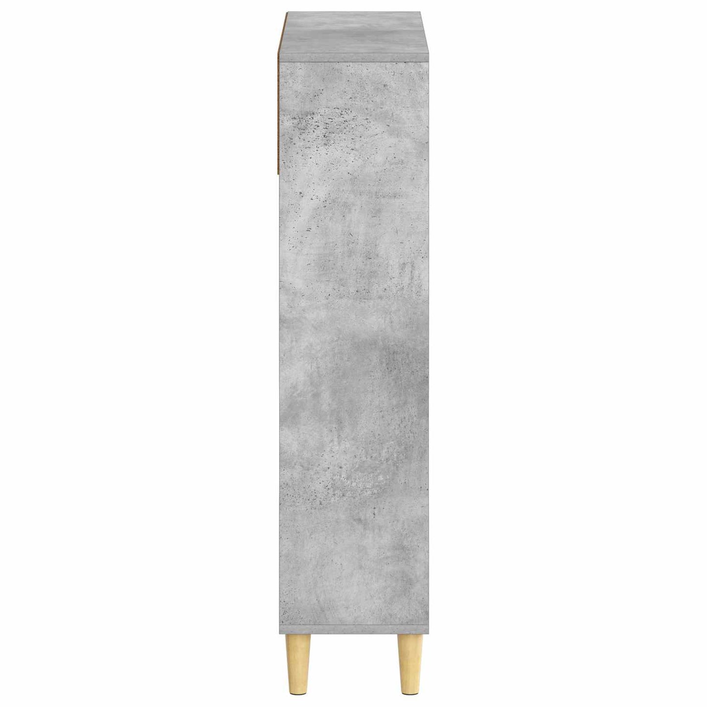 Sko skab ARNHEM 78 x 24 x 103 cm Konstrueret træ Betongrå