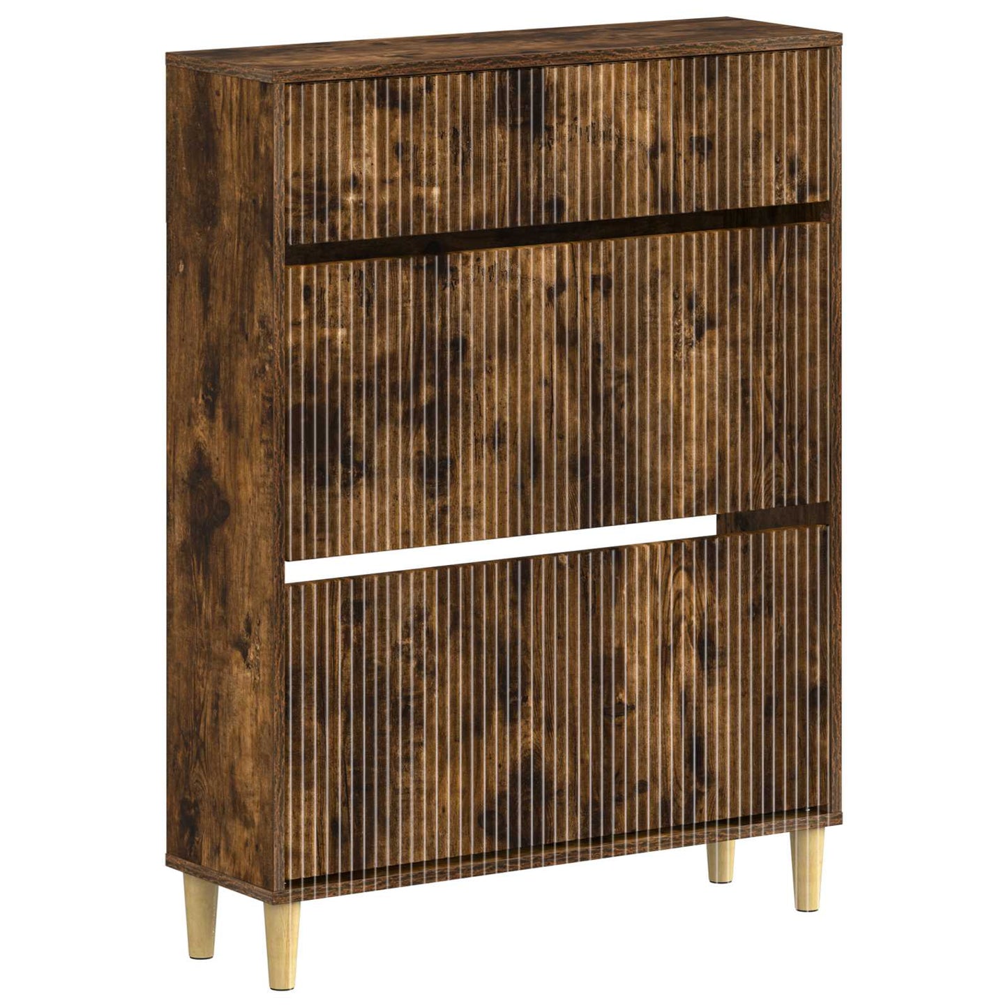 Sko skab ARNHEM 78 x 24 x 103 cm Konstrueret træ Røget eg