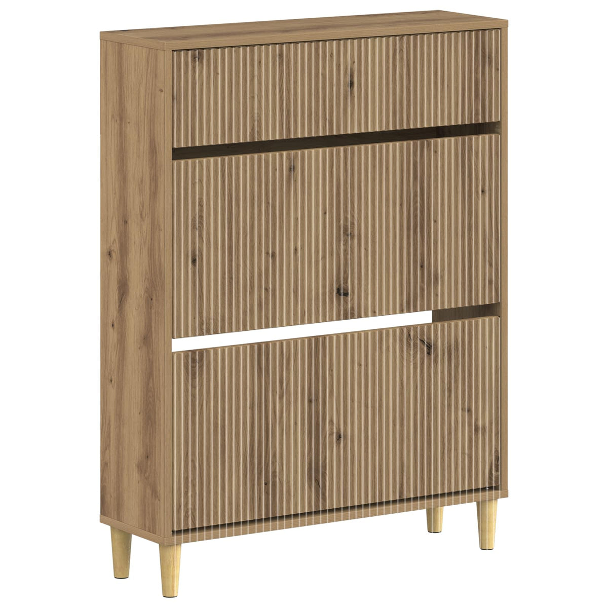 Sko skab ARNHEM 78 x 24 x 103 cm Konstrueret træ Artisan-eg
