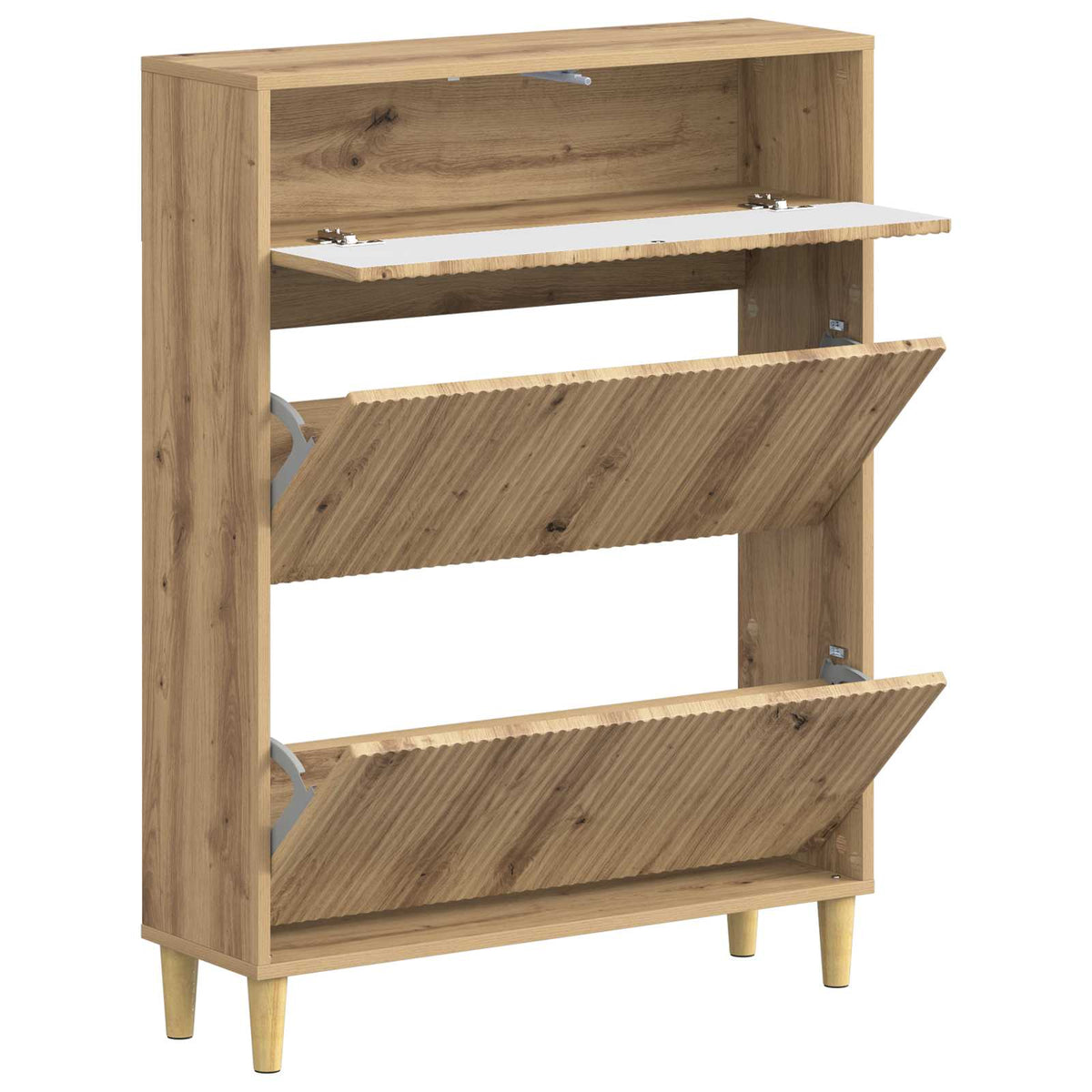 Sko skab ARNHEM 78 x 24 x 103 cm Konstrueret træ Artisan-eg