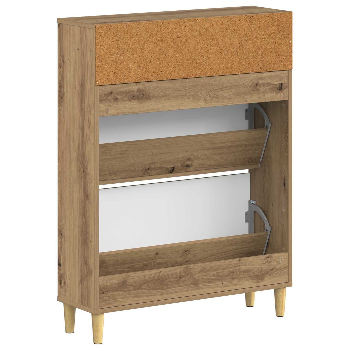 Sko skab ARNHEM 78 x 24 x 103 cm Konstrueret træ Artisan-eg