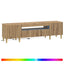 LED TV-skab Artisan-eg Konstrueret træ