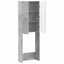 Toilet Skab ARNHEM Betongrå 66 x 25,5 x 190 cm Konstrueret træ