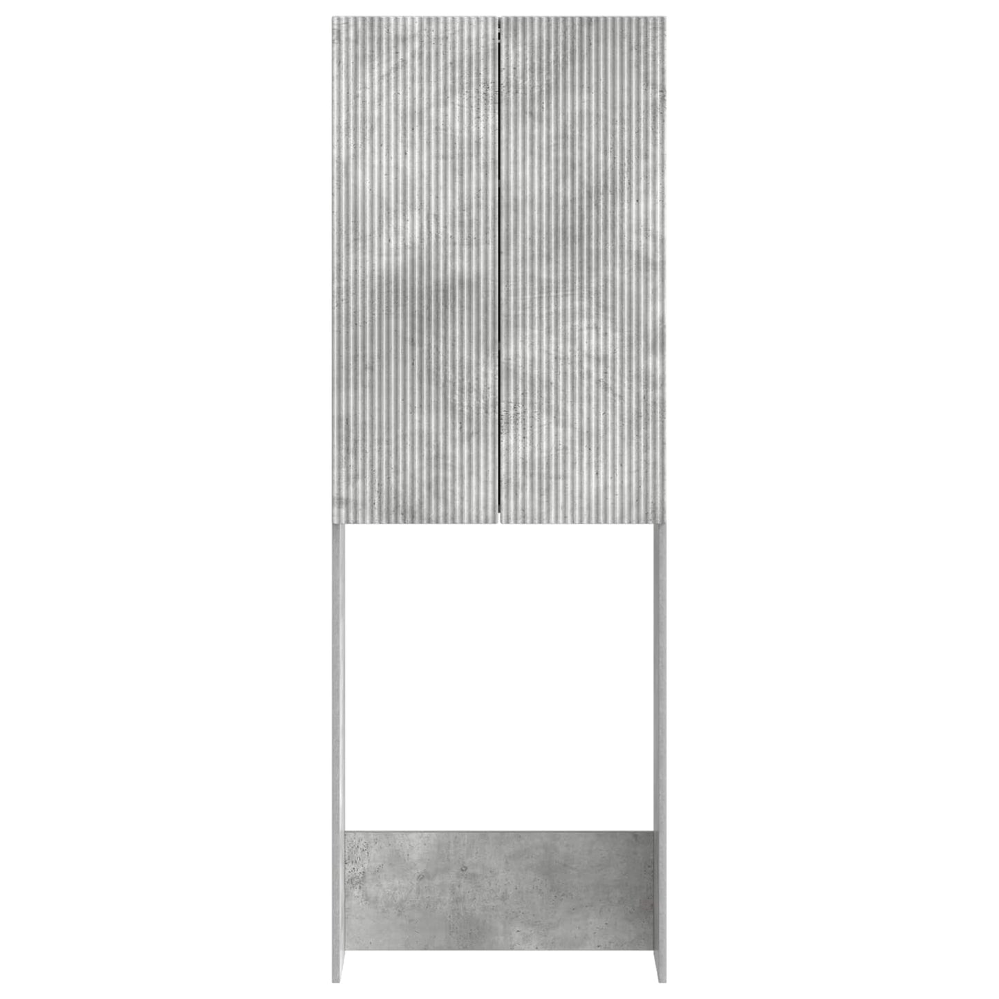 Toilet Skab ARNHEM Betongrå 66 x 25,5 x 190 cm Konstrueret træ