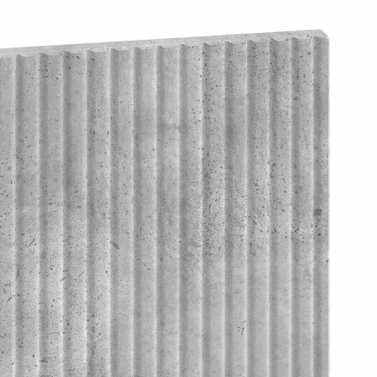 Væghængt hovedgærde ARNHEM Betongrå Konstrueret træ